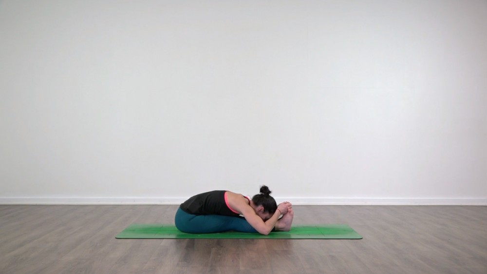 Dandasana y Paschimottanasana_2
